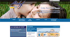 Desktop Screenshot of infofamillegard.org